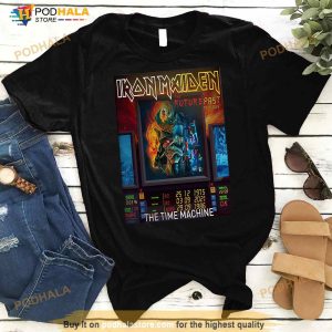 Iron Maiden The Time Machine The Future Past Tour 2023 Shirt 2
