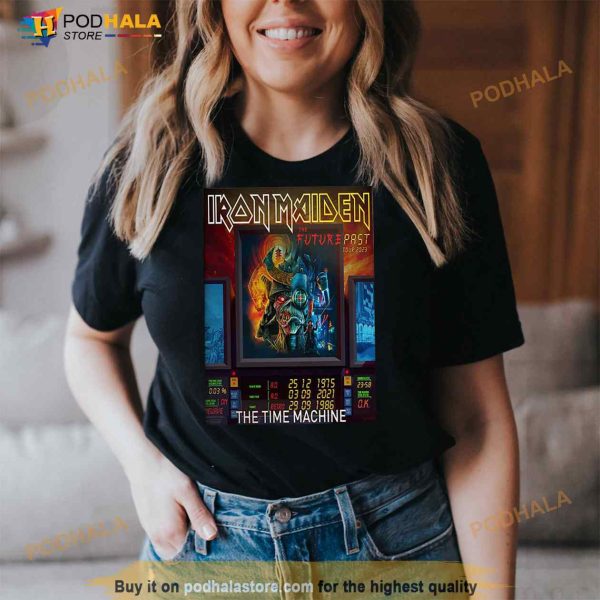Iron Maiden The Time Machine The Future Past Tour 2023 Shirt