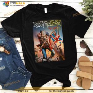 Iron Maiden The Trooper The Future Past Tour 2023 Shirt
