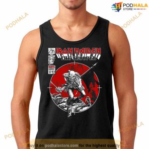 Iron Maiden X Marvel Trooper Comic Tee 2