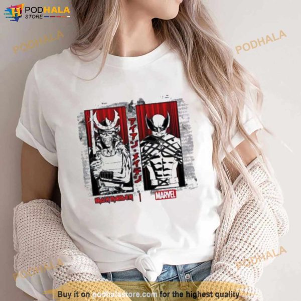 Iron Maiden x Marvel Wolverine Shirt