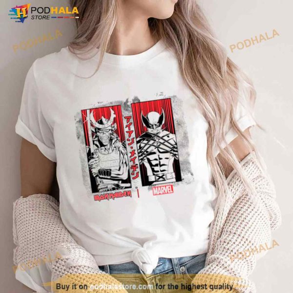 IRON MAIDEN X MARVEL WOLVERINE TEE