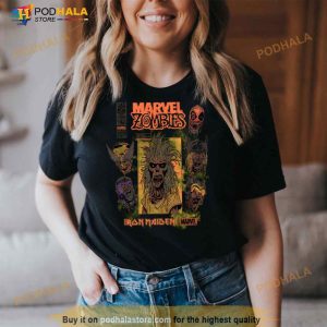 Iron Maiden X Marvel Zombies Tee 2