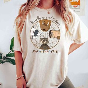 It Really Is Good To Have Friends Rocket And Friends Shirt, Marvel Fan Gift