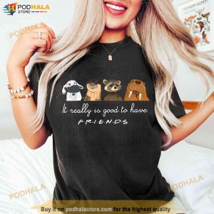 It's really good to have friends Shirt, Marvel Rocket Raccoon Tee