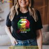 Its The Melanin For Me Lips Women Juneteenth Black Pride Shirt