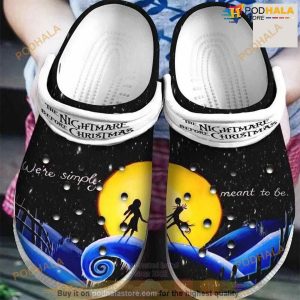 Jack And Sally Halloween Classic Clogs Crocs Shoes