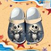 Jack Skellington America Flag Crocs Crocband Clogs Comfy Footwear Shoes Gifts For Men Women