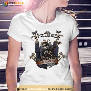 Jack Skellington Five Finger Death Punch Shirt 3