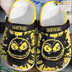 Jack Skellington Halloween Clog Clogband Crocs Shoes