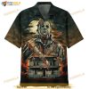 Jason Voorhees Print Funny Hawaiian Shirt, Tropical Shirt For Men