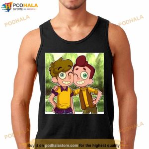 Jasper And Davey Taking Picture Camp Shirt