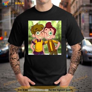 Jasper And Davey Taking Picture Camp Shirt 3