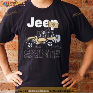 Jeep New Orleans Saints 2023 Shirt