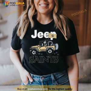 Jeep New Orleans Saints 2023 Shirt 3