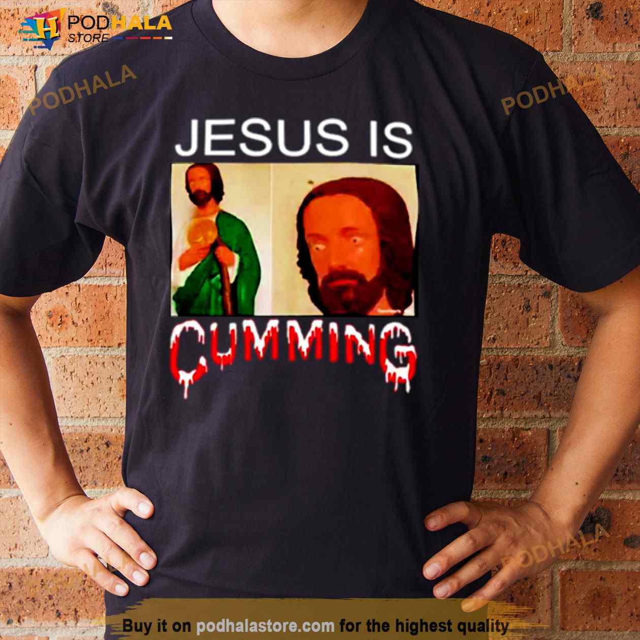 Jesus Is Cumming Shirt Jesus Is Cumming Shirt