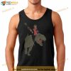 Jesus Riding a T Rex Dinosaur Funny T Shirt