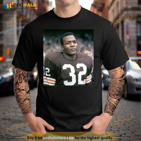 Jim Brown On Field 1936 Football Shirt