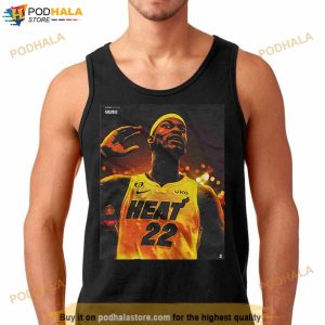 Jimmy Butler And Miami Heat Look For A Clean Sweep Tonight Nba Playoffs 2023 Fan Gifts T Shirt 3