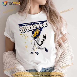 Jj Wetherholt Illustration West Virginia University Shirt 2