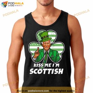 Joe Biden Kiss Me I’m Scottish St Patricks Day T Shirt