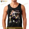 Joe Burrow Smoking Cigars Canvas Lsu Shirt