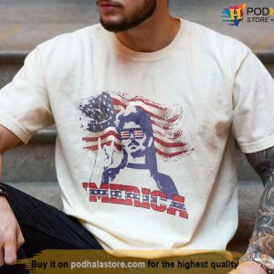 Joe Dirt 'Merica Shirt, 4th Of July TShirt, Independence Day USA Flag Shirt