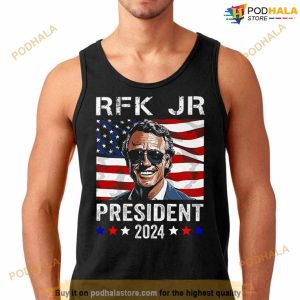 John F Kennedy For President 2024 American Flag Shirt 2
