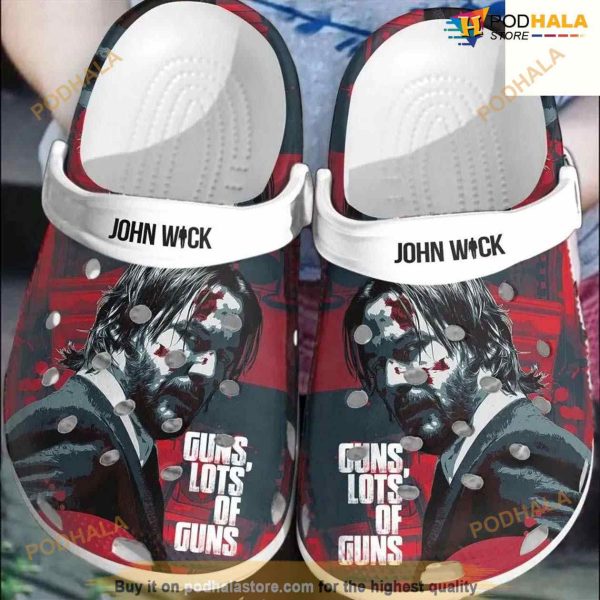 John Wick Adult Size Crocs Clog Shoes