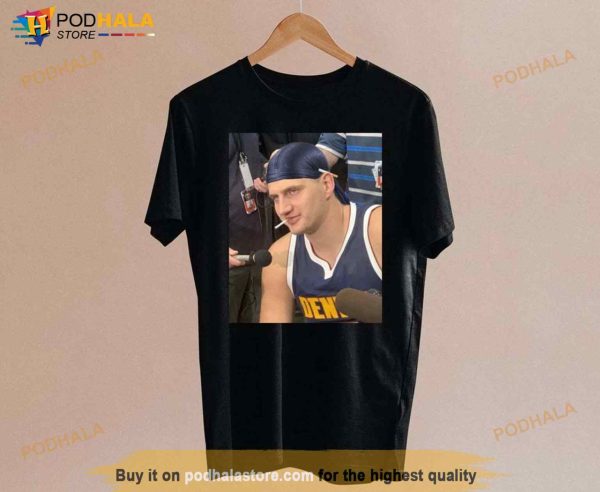 Jokic Meme With Cigarette Denver Basketball Unisex Shirt, Denver Basketball Team Tee