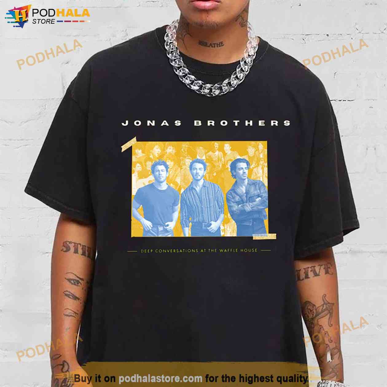 Jonas Brothers Yankee Stadium Bronx, NY Aug 12 & 13 2023 Poster t shirt