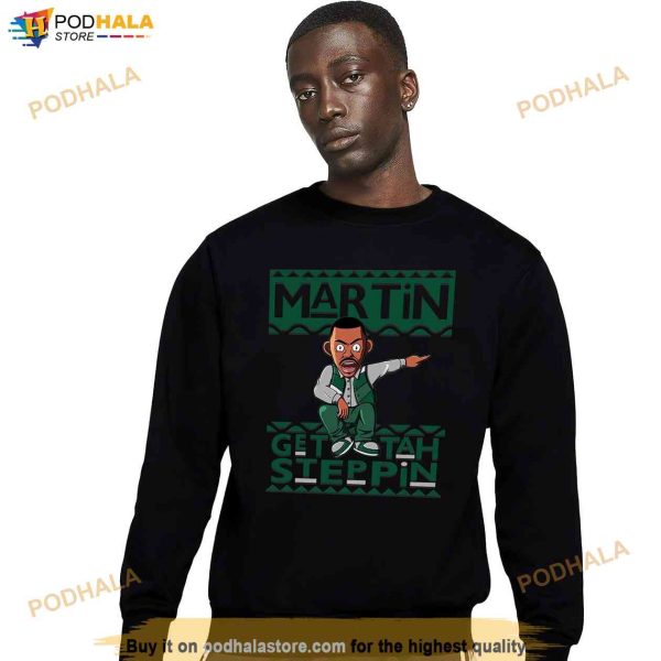 Jordan 1 High OG Gorge Green Unisex Shirt, Martin Get Tah Steppin Gift