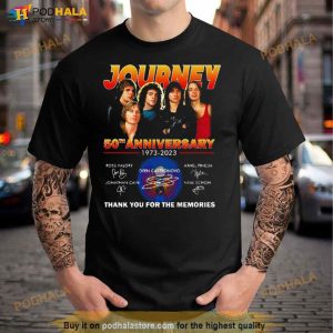 Journey 50th Anniversary Freedom Tour 2023 Shirt