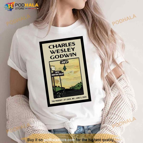 June 2 2023 Charles Wesley Godwin St Louis MO Tour Poster Shirt