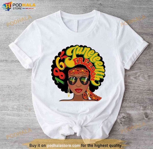 Juneteenth Afro Freeish Shirt, Freeish Since 1865, 2023 Black Independence Day