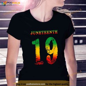 Juneteenth Ancestors Black Pride African American June 19 Shirt 3