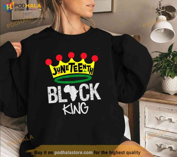 Juneteenth Black King Black Power Black History Month Shirt