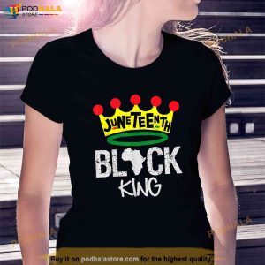 Juneteenth Black King Black Power Black History Month Shirt 2