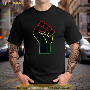 Juneteenth Celebrates Black African American Freedom Fist Shirt 2