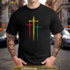 Juneteenth Cross Christian African Black Freedom Day 1865 Shirt