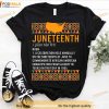 Juneteenth Definition Black History Shirt, Black Culture 1865 Juneteenth Merch