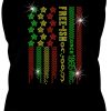 Juneteenth Flag Rhinestone Mega Bling Shirt