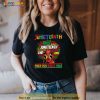 Juneteenth Freeish Since 1865 Afro Black Women Messy Bun Shirt