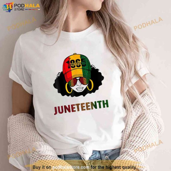 Juneteenth Girl Freeish Black Woman 1865 Independence Shirt