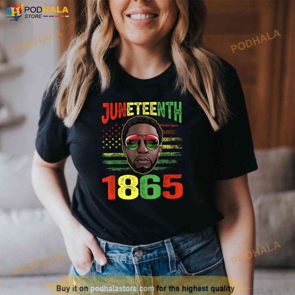Juneteenth Is My Independence Day Black King Shirt