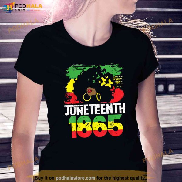 Juneteenth Is My Independence Day Black Women Black Pride Shirt