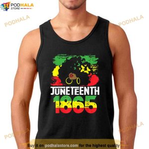 Juneteenth Is My Independence Day Black Women Black Pride Shirt 2