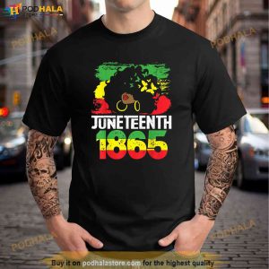 Juneteenth Is My Independence Day Black Women Black Pride Shirt 3