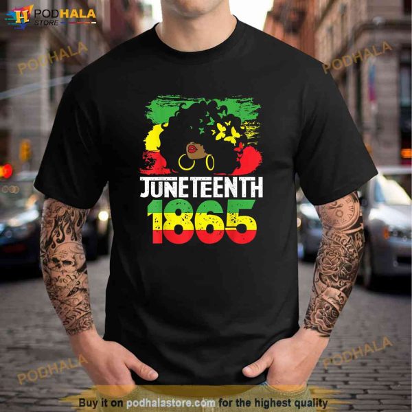 Juneteenth Is My Independence Day Black Women Black Pride Shirt