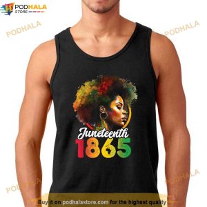 Juneteenth Is My Independence Day Shirt Womens Black Pride Shirt 3